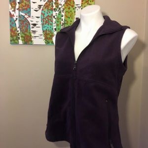 Plum Colombia Fleece Vest
